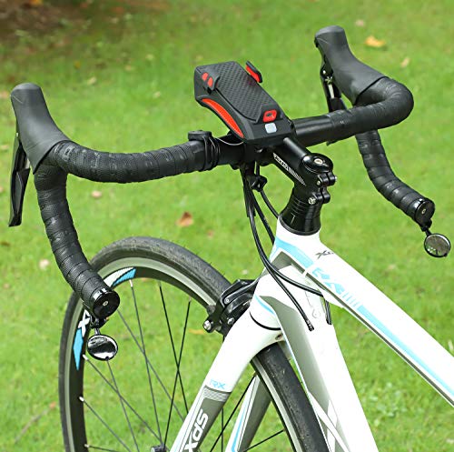 WESTGIRL Bicycle Drop Bar Mirror, 360°Rotatable and Adjustable Convex Rear View Safe Mirror for End Handlebar, Lightweight and Portable Road Cycling Mirror Glasses, 1 PCS - Thumbnail 7