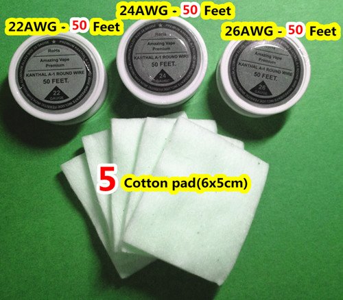 3 Spools Mixed 22 24 26 Gauge Awg Kanthal A1 | Desertcart Aruba