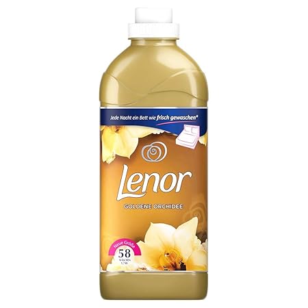 Lenor Weichspüler Goldene Orchidee, 58 Waschladungen, 6er Pack(6 x 1740 ml)