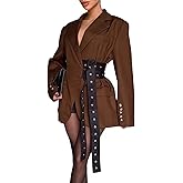 Molisry Women's Blazer Business Casual Open Front Office Work Fall Winter Suit Jacket Coat 2025