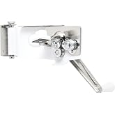 Swing-A-Way Wall Mount Can Opener with Magnet Lid Lift, White