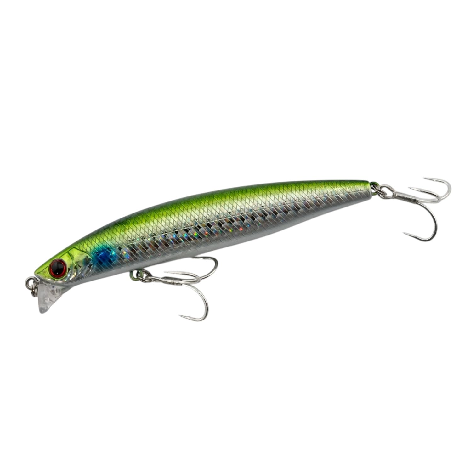 momolures - Shining Minnow Shore 97F-SSR 97mm Super Shallow Runner for Bass Saltwater lure fishing (BORA)