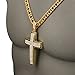 Gold Chain for Men Cross Necklace Hip Hop Jewelry 30 Inchs