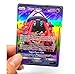 100 PCS Pokemon TCG Style Card HOLO EX FULL ART : 20 GX + 20 Mega + 1 Energy + 59 EX Arts