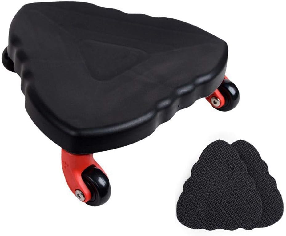 ampusanal AB Roller Coaster Abdominal Exercise Plate Muscle Training Wheel Abdomen Ab Roller Fitness ABS Rollers Home Gym Equipment Disc, Fitness Equipment