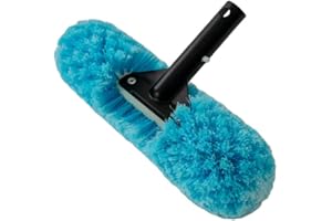 BLUE TORRENT PUMPS Blue Torrent Soft Bristle 360 Brush (12 Inches, Light Blue)