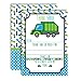 Garbage Dump Truck Themed Thank You Notes for Kids, Ten 4