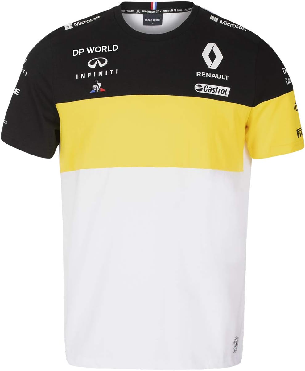 Camiseta Renault F1 Blanco 2020: Amazon.es: Deportes y aire libre