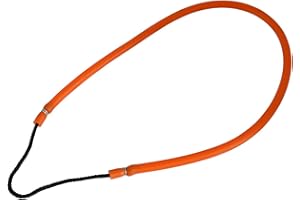 Natural Latex Fishing Elastic Rubber Band 74cm High Resilience Harpoon Sling Tube for Sea Ice Fishing Gear Strong Anti-Aging(
