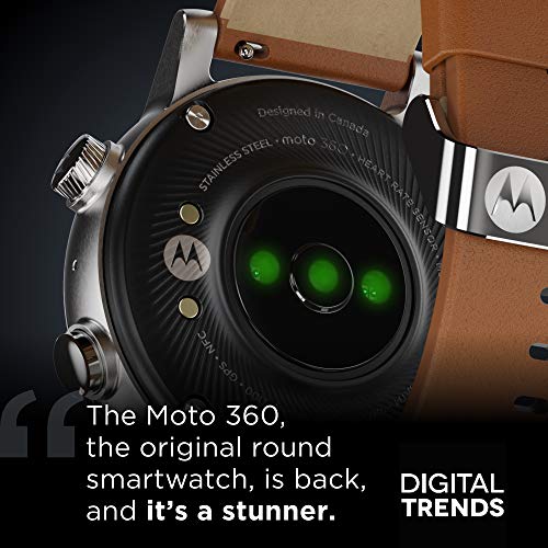 Motorola Moto 360 Smartwatch 3ª generación Caja de acero inoxidable