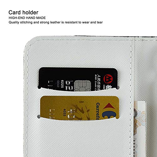 iPhone Xs Max Flip Case, Cover for Leather Premium Business Card Holders Wallet Cover Kickstand Flip Cover - Thumbnail 7