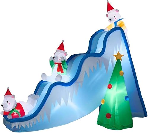 inflatable christmas bear