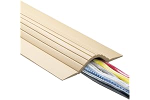 UT Wire 5-Feet Cable Blanket High Capacity Low Profile Cord Cover and Protector, Beige