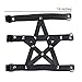 Beautyflier Women’s Sexy Rivet Pentagram Leg Garter PU Leather Elastic Harness Belt Punk Costume Accessories