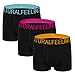 Dream Catcher Mens Underwear Boxer Briefs Cotton Boxer Briefs Underwear Men Pack Open Fly S-2XL