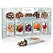 Tea Forte Single Steeps Loose Leaf Tea Sampler, Assorted Variety Tea Box, 15 Single Serve Pouches (Winter Collection)