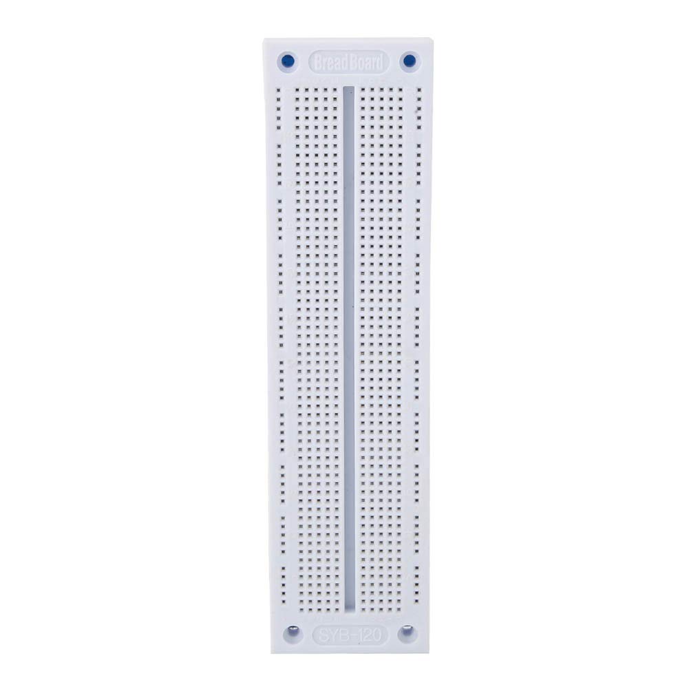 Breadboard 700 Tie-Points Solderless Circuit Testing Board 12 Rows Solderless Breadboard for Solderless Testing