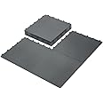 InOut Flooring 15 Green Tiles - High Durability Colored Flooring Tiles - Interlocking Versatile Training Surface - Roller Skate Derby Indoor&Outdoor, Dance Floor Tiles, Basketball Tiles, Sports Floor