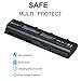 ALIPOWER 6-Cell MU06 593553-001 New Laptop Battery Replacement for HP G62 G32 G42 G42T G56 G72 G4 G6 G6T G7, Compaq Presario CQ32 CQ42 CQ43 CQ56 CQ63