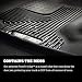 Husky Liners X-act Contour Floor Mats | Fits 2015-2024 Ford F-150 (Incl 2022-2024 Lightning); 2017-2024 Ford F-250/F-350/F-450 SuperCrew w/o Fold Flat Storage (Full Cvg) | 2nd Row, 1-pc Black - 53491
