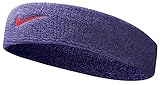 Nike Swoosh Headband (Court Purple/Action Red)