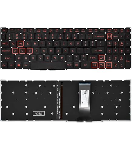 6b.gp4n2.001 Acer Repose-poignée Clavier US Noir A515-51-3509 | Achetez sur