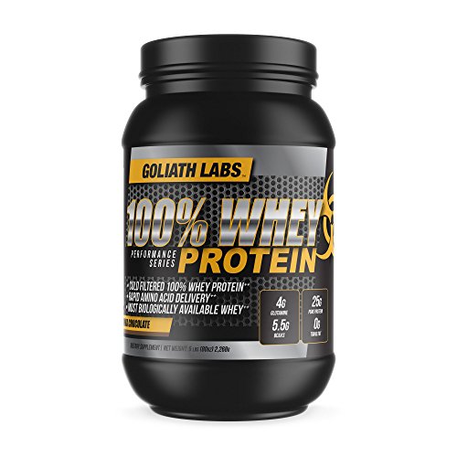 ⧫ 100% Whey Protein Powder 10 lb by Goliath Labs (Chocolate)