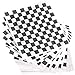 Extra Large, Grease Resistant Black Checkered Sandwich Liner 300 Sheet Pack. Microwave Safe 15x15 in Wax Paper Deli Wrap for Restaurants, Churches, BBQs, Concession Stands, School Carnivals, Fairs.