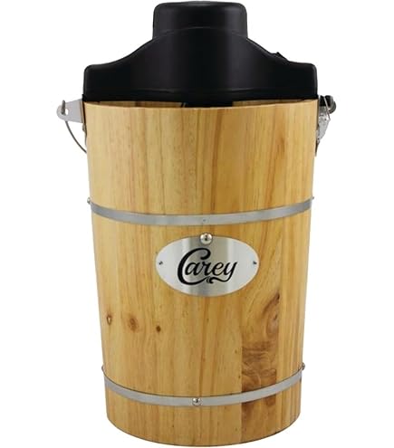 Amazon.com: AMERIHOME ICM6C 6-Quart Old Fashion Ice Cream Maker
