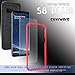 COVRWARE Aegis Series Case Compatible with Samsung Galaxy S8 Plus, Full-Coverage Screen Protector, Heavy Duty Rugged Full-Body Armor Holster Case [Belt Swivel Clip][Kickstand], Red