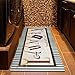 Vintage Style Non Skid Floor Mat Laundry Room Mat for Wash Room 2x4