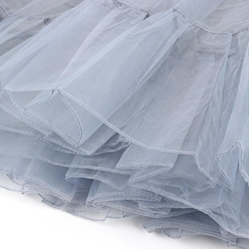 image for Tulle Tutu Skirt for Women, Forthery Vintage 1950s High Waist Ballet B