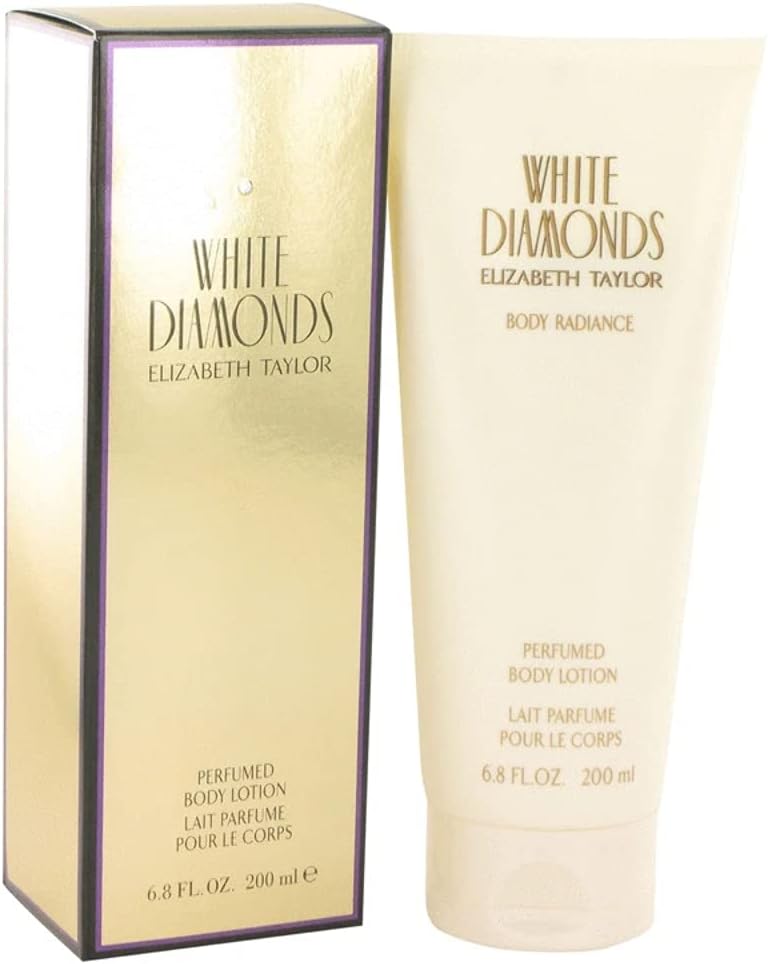 Elizabeth Taylor White Diamonds Body Lotion 200ml 6.8oz Nourishing Moisturizer