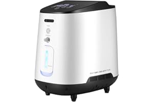 BEEFLY Household Oxygen Generator 1-7L Continuous&Adjusatble Oxygen Concentrator Machine for Home use with Complete Accessories