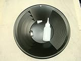 12" Black Gold Pan - Panning Kit , Bottle Snuffer, & Vial - Mining Prospecting