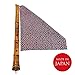 Shakuhachi Flute Cleaning Cloth Tsuyukiri/Tsuyutoshi from Japan, Cotton (Red)