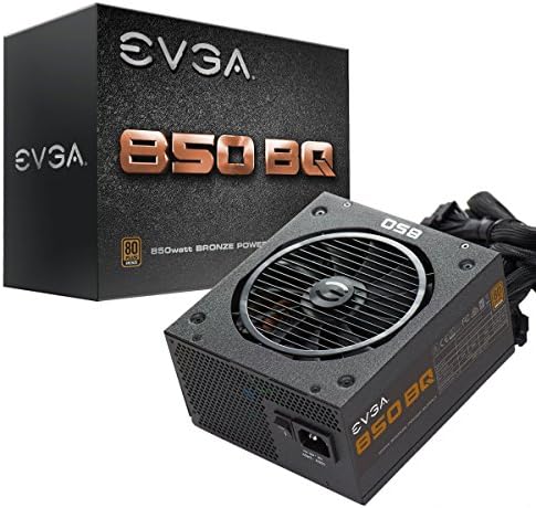 Evga 850 Bq, 80+ Bronze 850W, Semi Modular, 5 Year Warranty, Includes Free Power On Self Tester, Power Supply 110-Bq-0850-V1