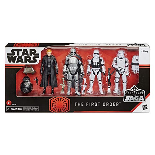 Star Wars F1415 Celebrate The Saga Spielzeuge Erste Ordnung Figuren Set, 9,5 cm große Action-Figuren zum Sammeln 6er…