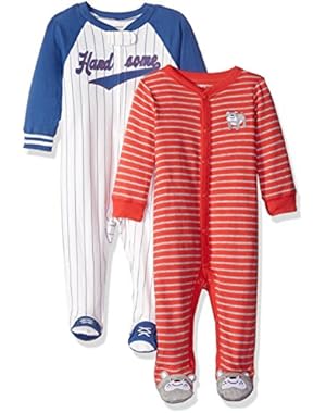 Carter's Boys' Cotton Sleep and Play (Pack of 2)