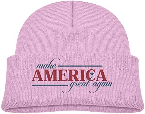 YUWSMD Make-America-Great-Again-Logo Children Cool Beanie Skull Cap