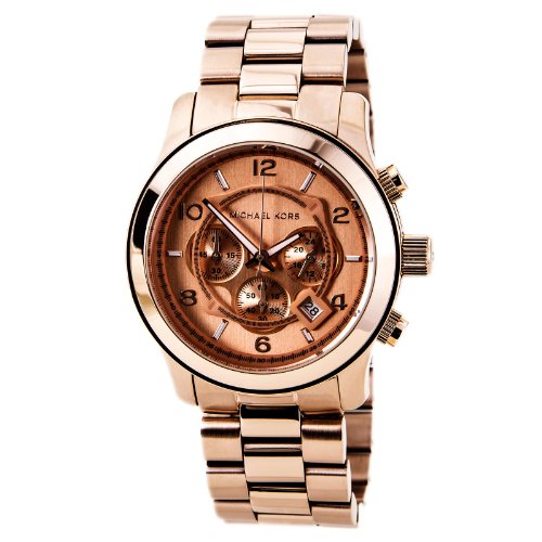 Michael Kors Men's Runway Rose Gold-Tone Watch MK8096