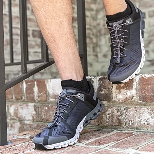 Lock Laces On Cloud No Tie Shoelaces NDTEZUGT Pairs Elastic Shoe