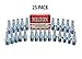 Milton 777 1/4 Male A Style Plug-25 Pack