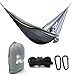 Camping Hammock With Hammock Tree Straps,Portable Parachute Nylon Hammock for Backpacking, Camping, Travel, Beach, Yard .118
