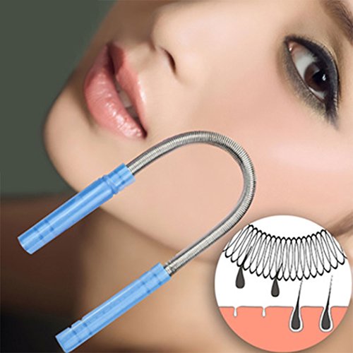 Face Hair Removal Device Micro Spring Epilator Depilation Trimmer Shaver Facial - Thumbnail 7