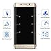 Galaxy S6 Edge Plus Screen Protector, Seacosmo Tempered Glass Screen Protector Cover [ 3D Curved Full Coverage ] For Samsung Galaxy S6 Edge Plus [ Life Warranty ], Gold