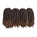 16 Inch Glueless Lace Front Human Hair twist Wigs