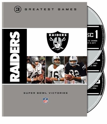 oakland raiders 3 super bowls