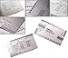 Sumnacon Guitar String Action Ruler Gauge Tool - Stainless Steel Double Sided Multi Function Guitar Luthier Accurate String Measurement for Electric Bass and Acoustic Guitar