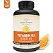 Vitamin D3 5000 iu Softgels - Pure D3 Softgels for Bone Health, Immune Support & Healthy Muscle Function in Extra Virgin Olive Oil - Non GMO, Gluten Free & Soy Free - Made in USA - 360 Softgels